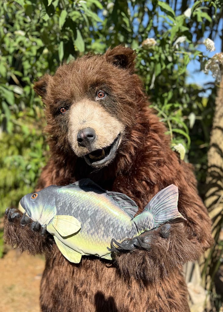 realistic brown bear suit hire available in manchester london ny and los angeles