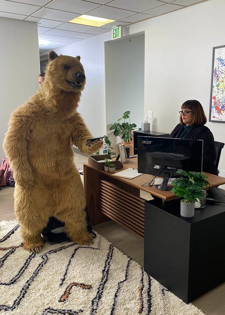 Karluk realistic grizzly bear for Mama Bear Legal Forms
