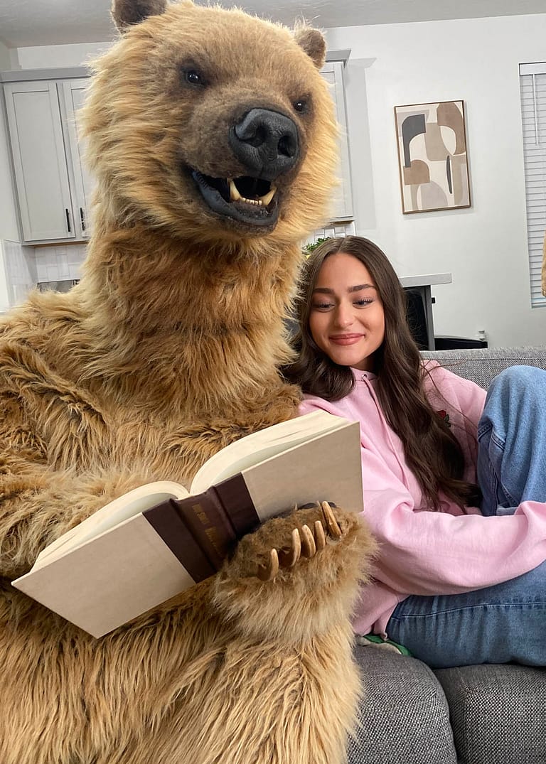 Karluk grizzly bear character for Mama Bear Legal Forms